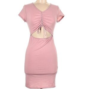 Livi tight fitted curvy,draw string bow, dress